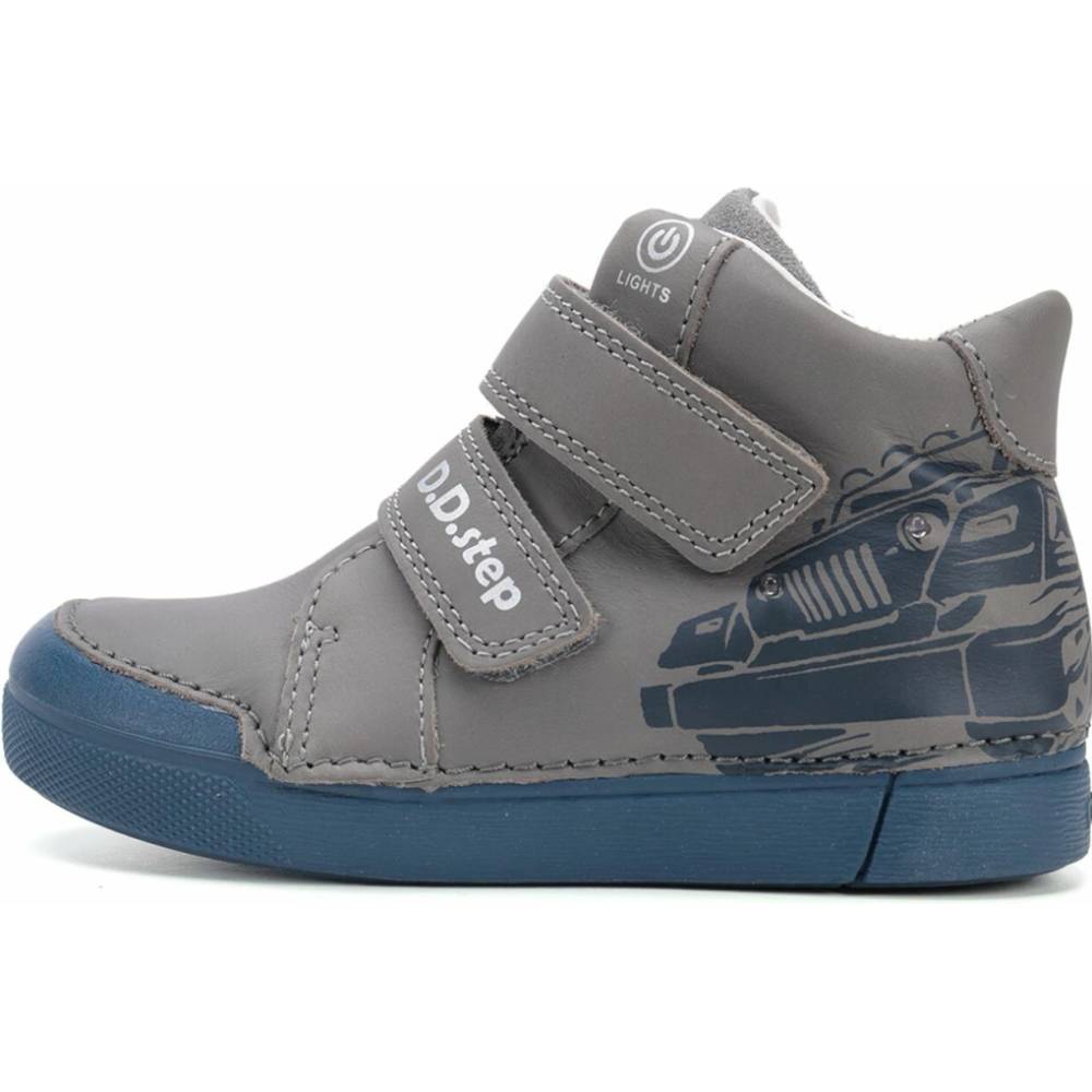 D.D. Step Boys Boots with Lights – Emerald Green