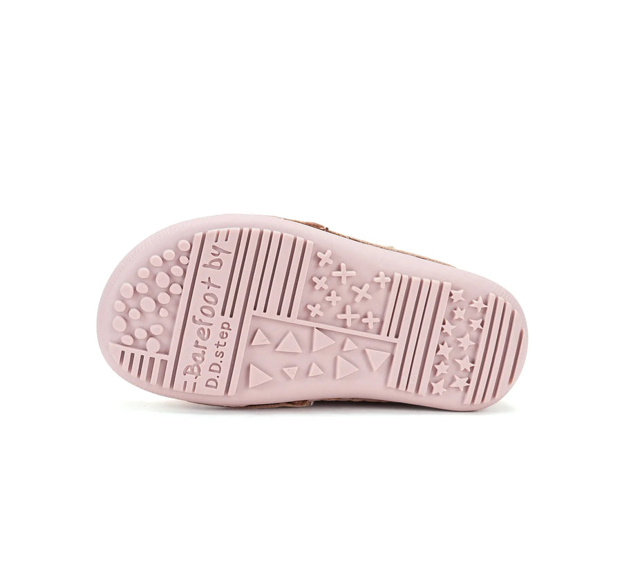 D.D.Step Girl Barefoot Shoes in Baby Pink / (S063-62567M)