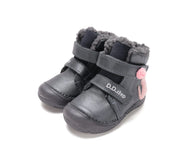 D.D.step Girl Winter boots / water repellent / black- pink (W082-62935A)