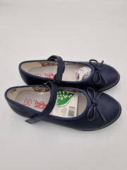 Wojtylko communion girls shoes navy/5BA11174MIX
