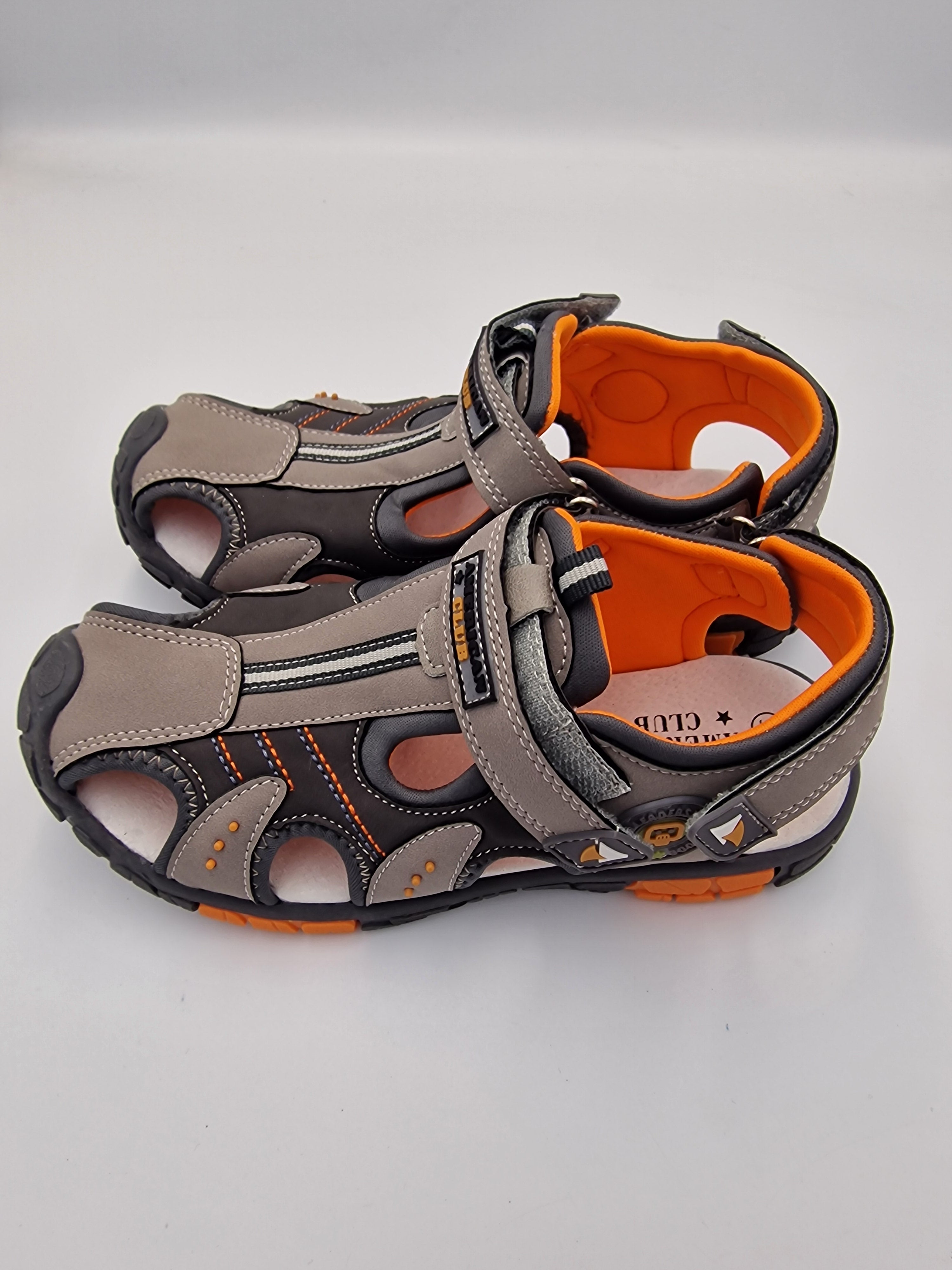 American club boys sandal Grey/orange DR 03/20