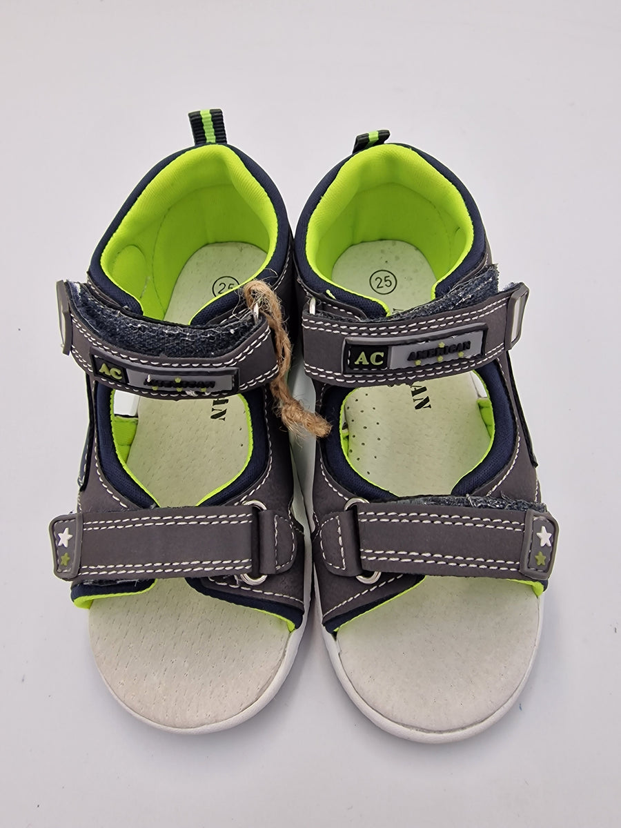 American club boys sandal Grey/Limone DR 13/21
