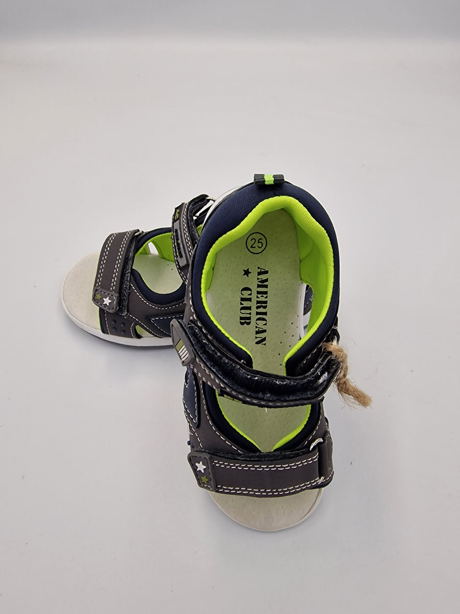 American club boys sandal Grey/Limone DR 13/21