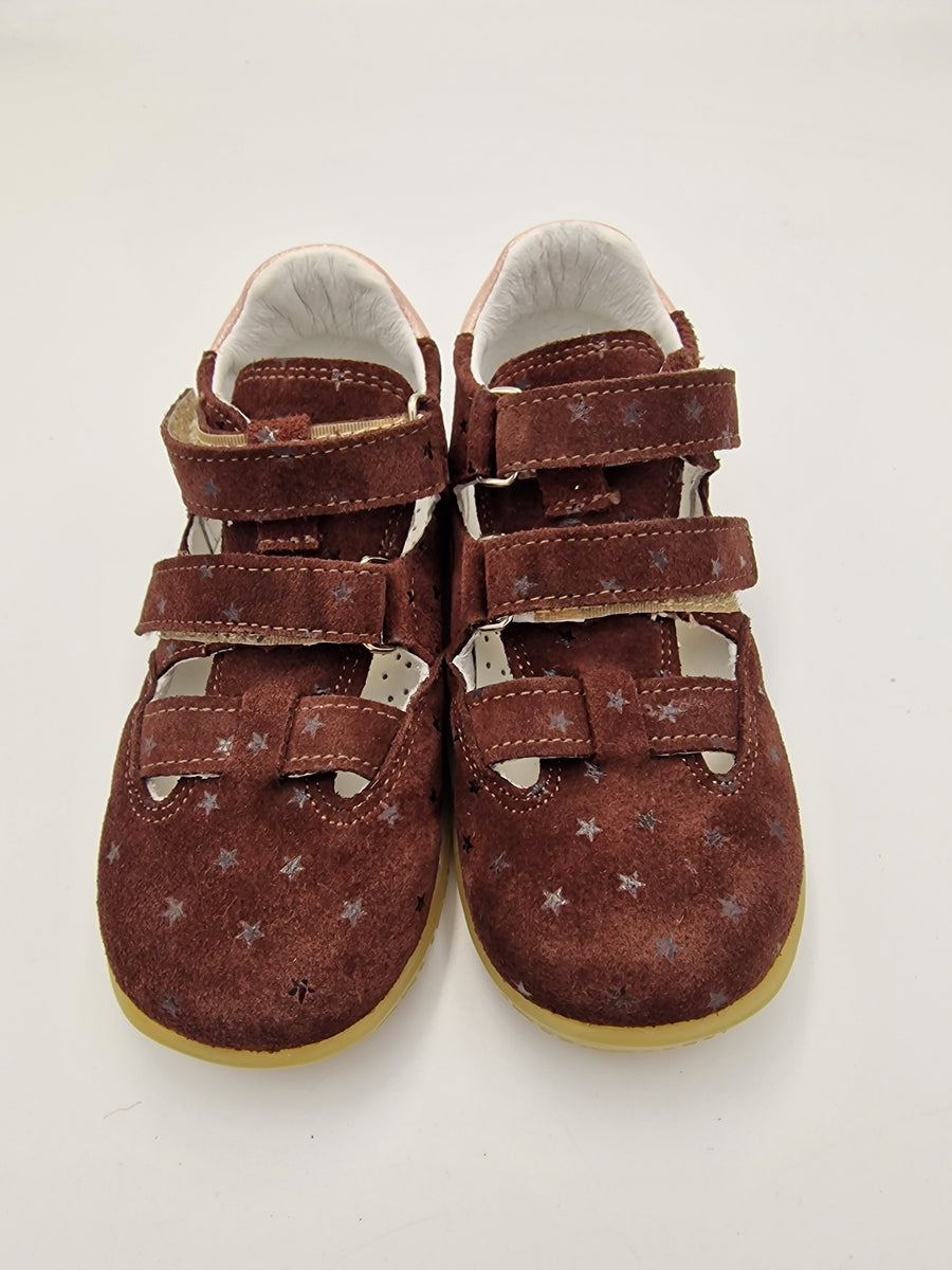 Jamet boys sandal brown star design/1111