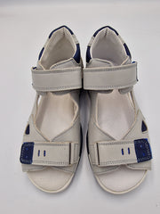Jamet boys sandal with arch support grey/blue/316