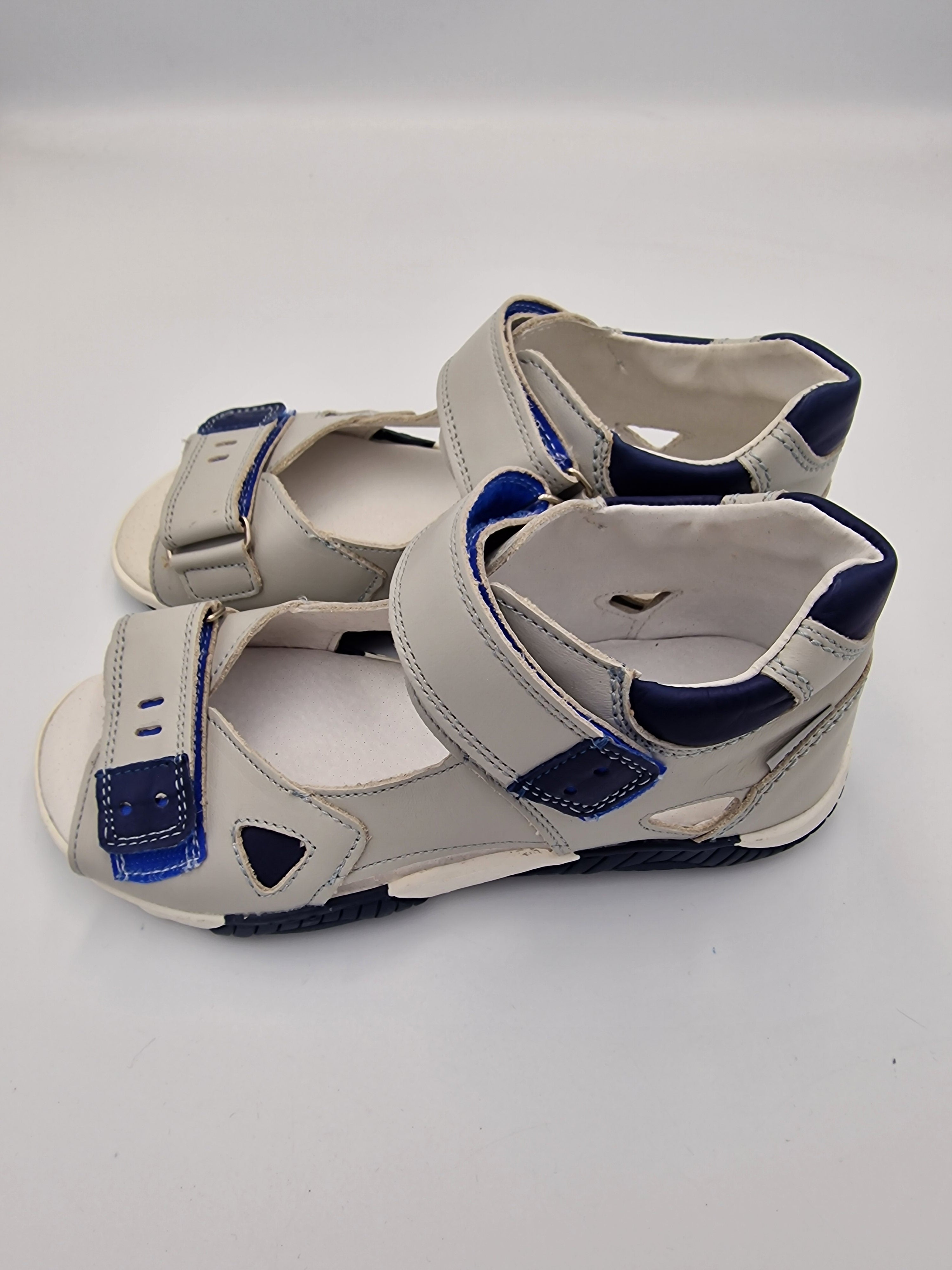 Jamet boys sandal with arch support grey/blue/316
