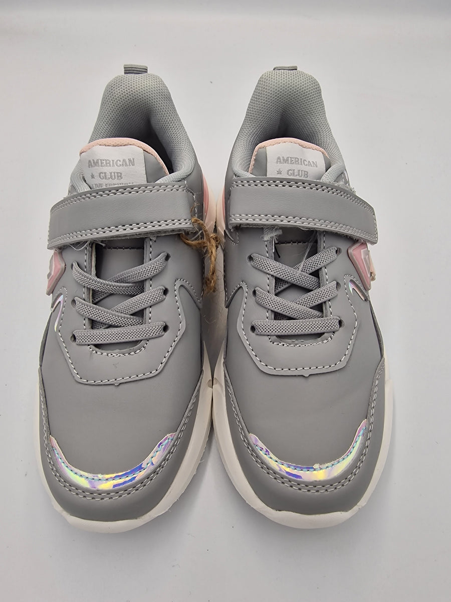 American Club girls runners Light Grey AA24/22