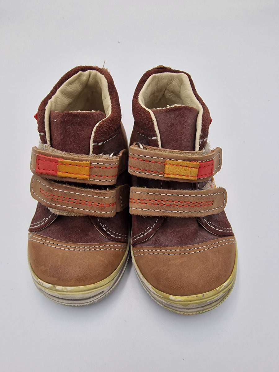 Mazurek Boys Leather Handmade boots brown