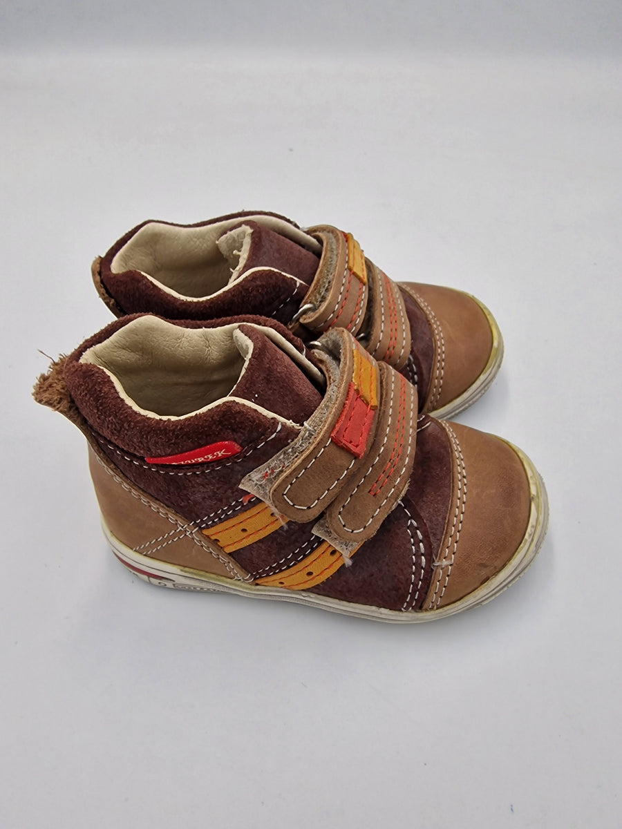 Mazurek Boys Leather Handmade boots brown