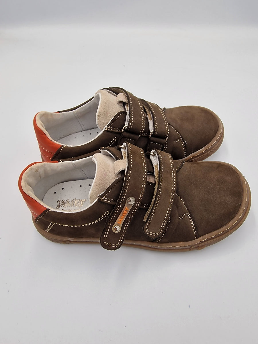 Jamet boys Leather shoes, Brown (2213)