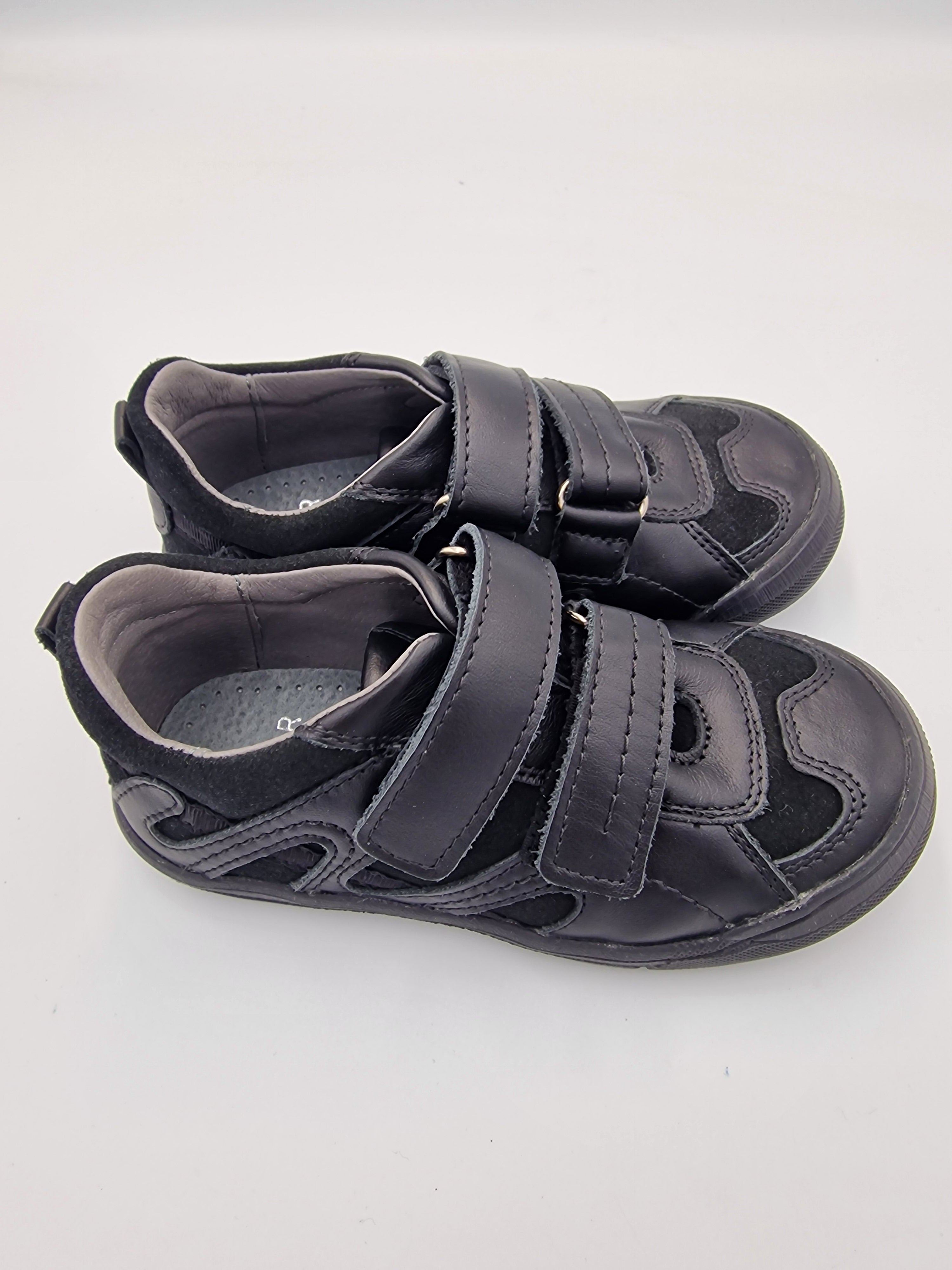 Gaspar Boy's Leather shoes, Black (240/05)