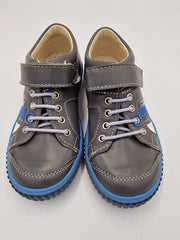 Gaspar Boys shoes, Grey/Blue