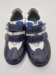 Gaspar Boys shoes, Navy/ white