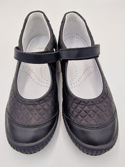 Gaspar girls ballerinas with ARCH SUPPORT /Black 155/06