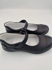 Gaspar girls ballerinas with ARCH SUPPORT /Black 155/06