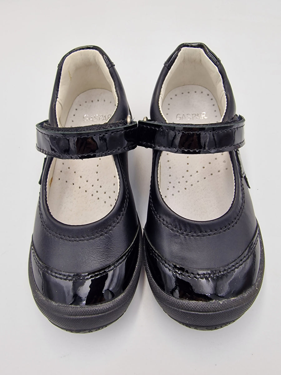Gaspar girls ballerinas with ARCH SUPPORT /Black 155/51 2018
