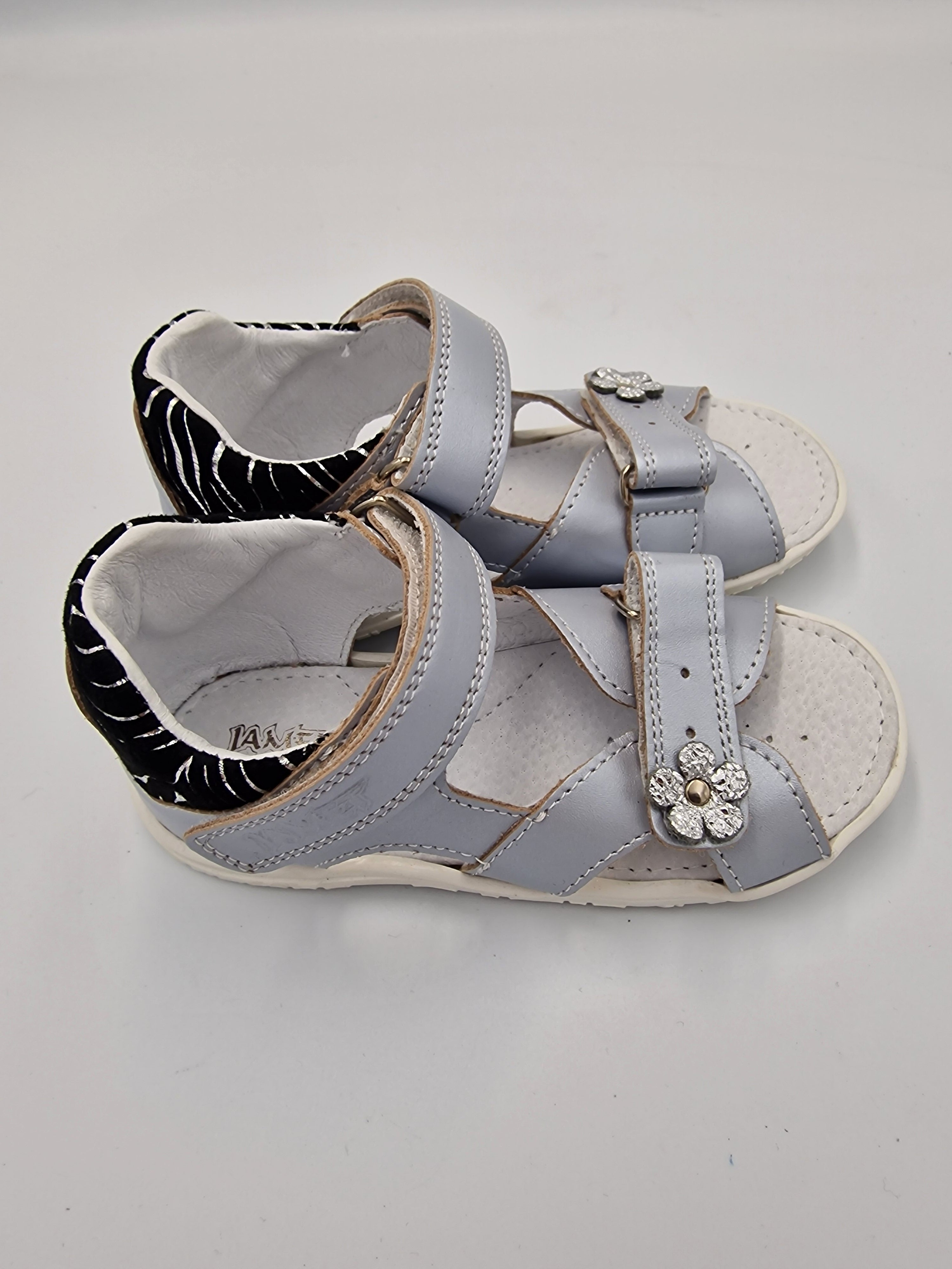 Jamet girls sandal with arch support metal grey/191