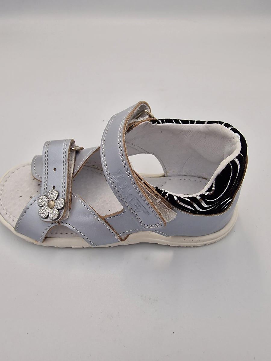 Jamet girls sandal with arch support metal grey/191