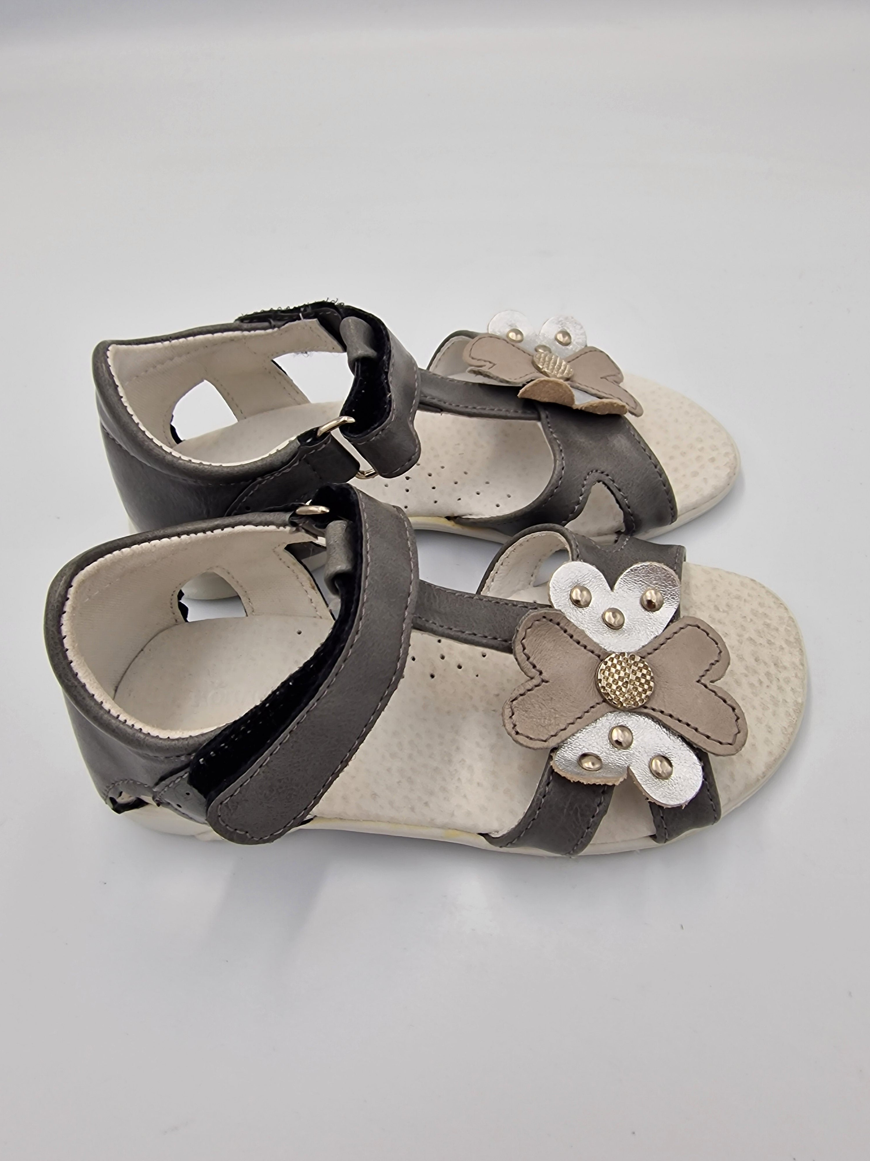 Kornecki girls sandal with arch support grey (04318)