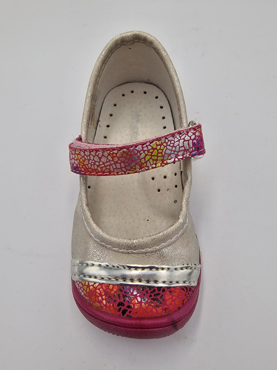 Kornecki ballerinas, color silver 04932