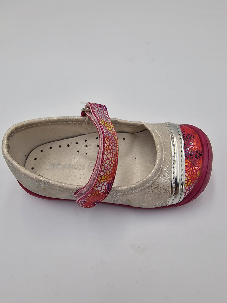 Kornecki ballerinas, color silver 04932