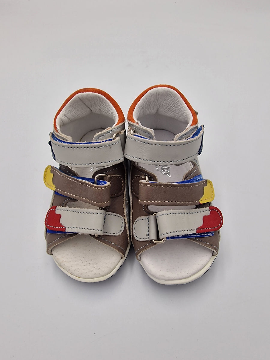 Jamet boys sandal with arch support grey/172