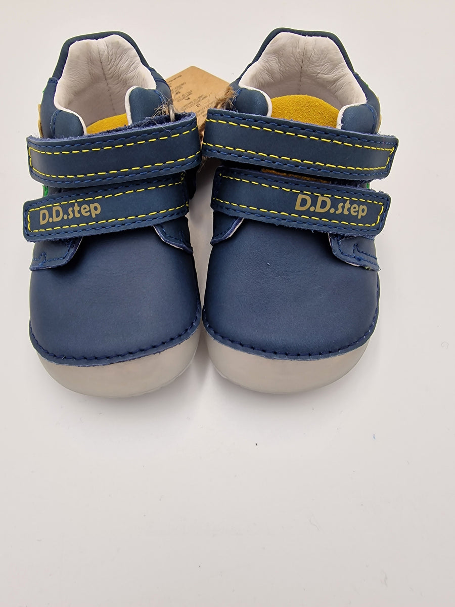 D.D.step boys leather/barefoot royal blue (S070-51698)