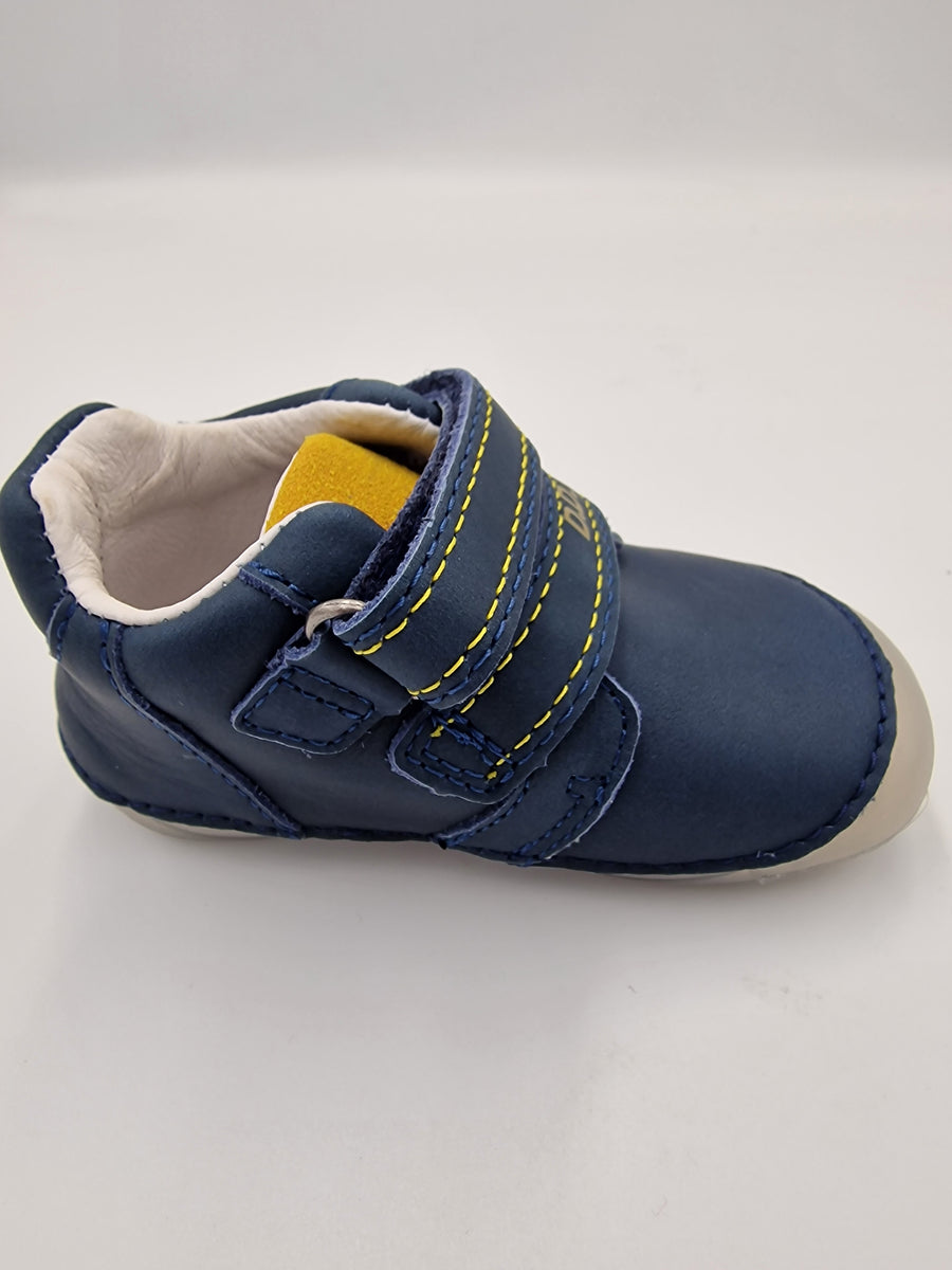 D.D.step boys leather/barefoot royal blue (S070-51698)