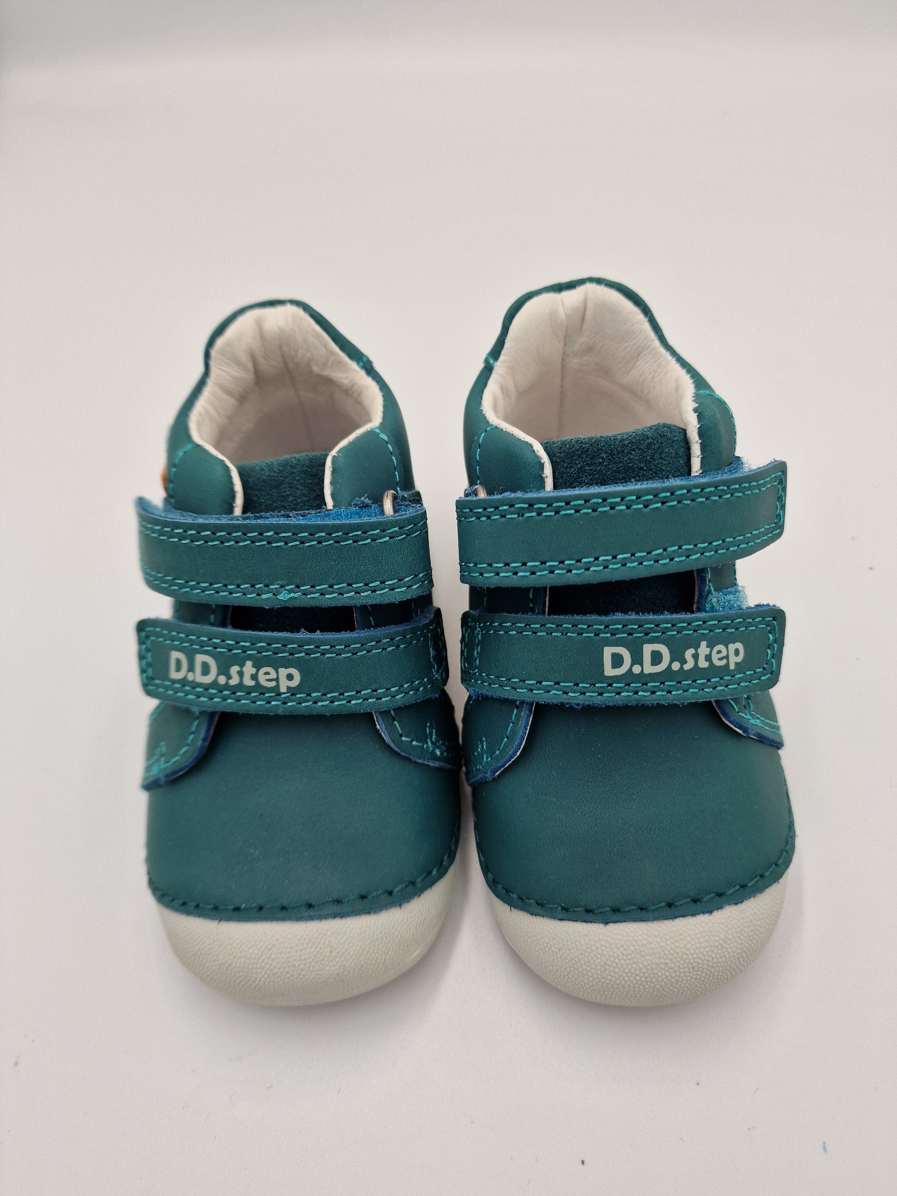 D.D.step boys leather shoes /first steps/ leather/ moss green S015-41882B