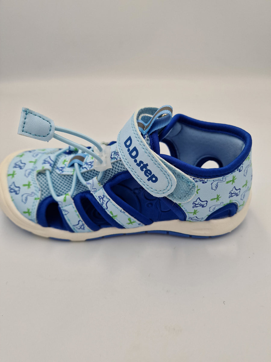 D.D.step boys leather sandals/ sky blue (G065-41329B)