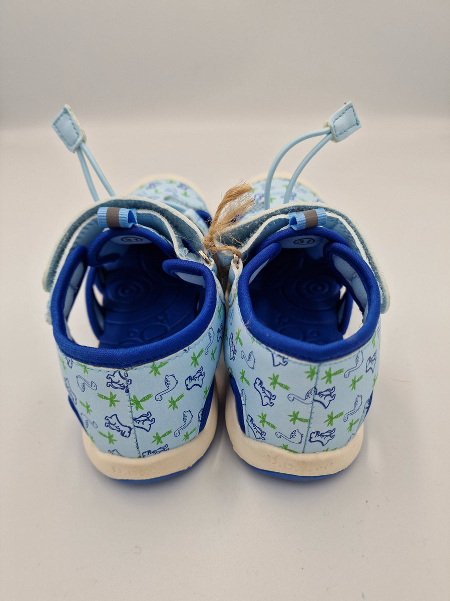 D.D.step boys leather sandals/ sky blue (G065-41329B)