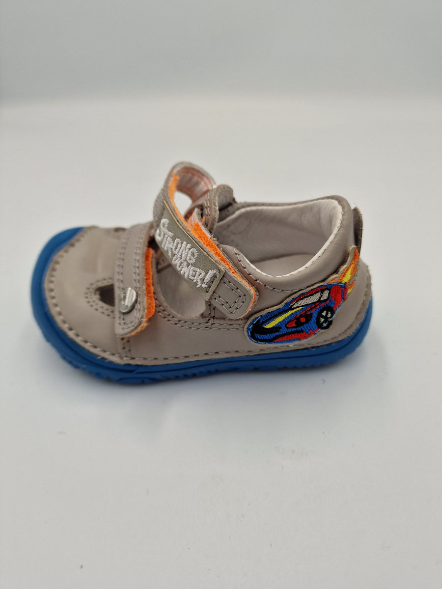 D.D.step boys leather/ first steps sandals/ Grey H073-384A