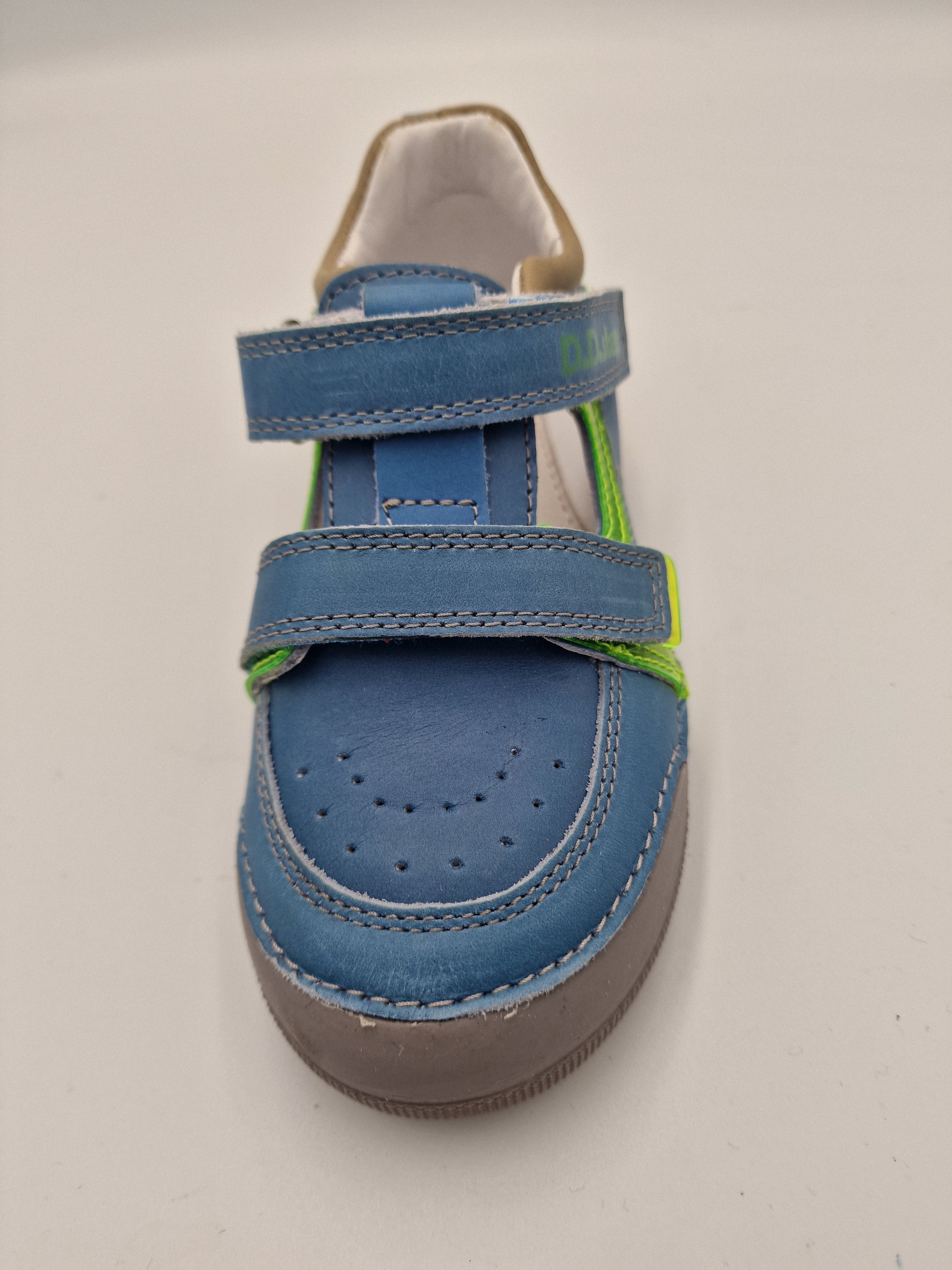 D.D.step boys leather sandals/ Sky Blue 068-477M