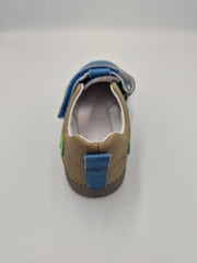 D.D.step boys leather sandals/ Sky Blue 068-477M