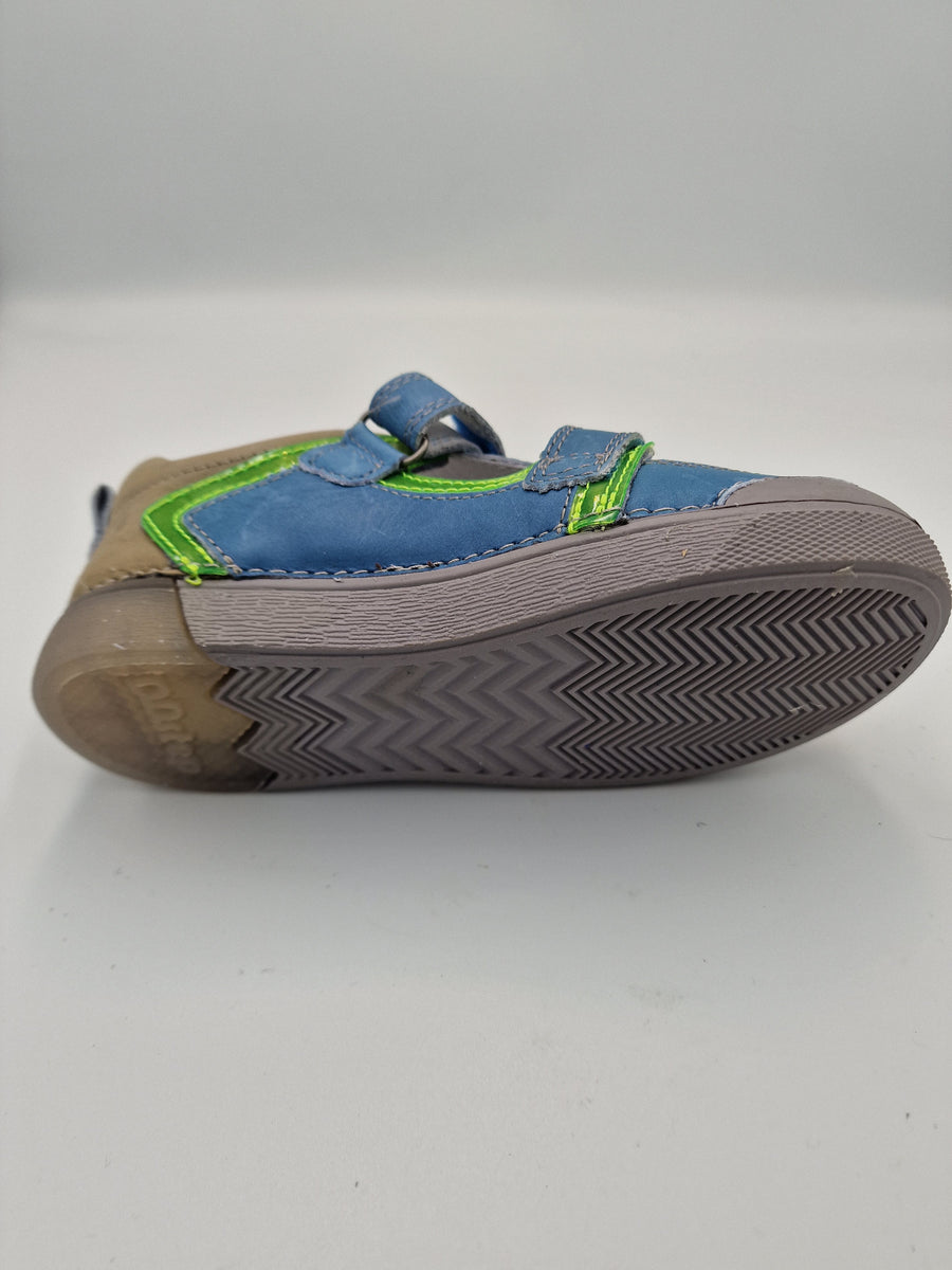 D.D.step boys leather sandals/ Sky Blue 068-477M