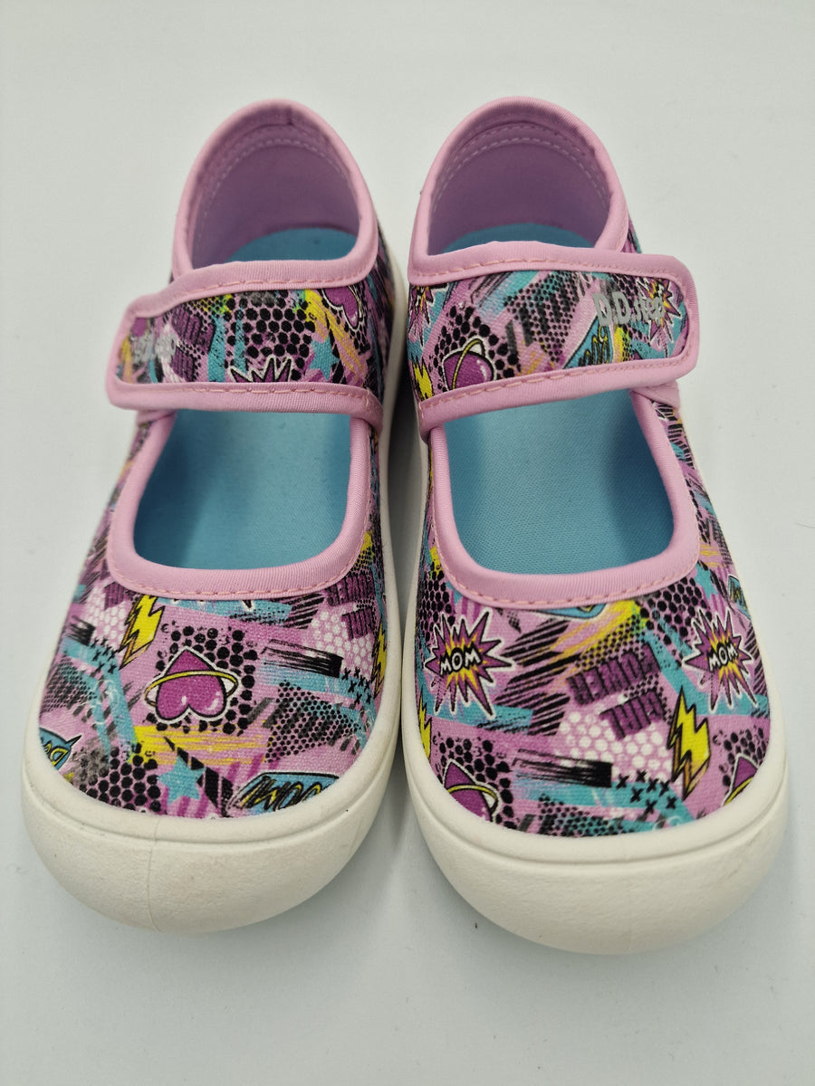 D.D.step girls  canvas/ water repellence/Pink C100-51511