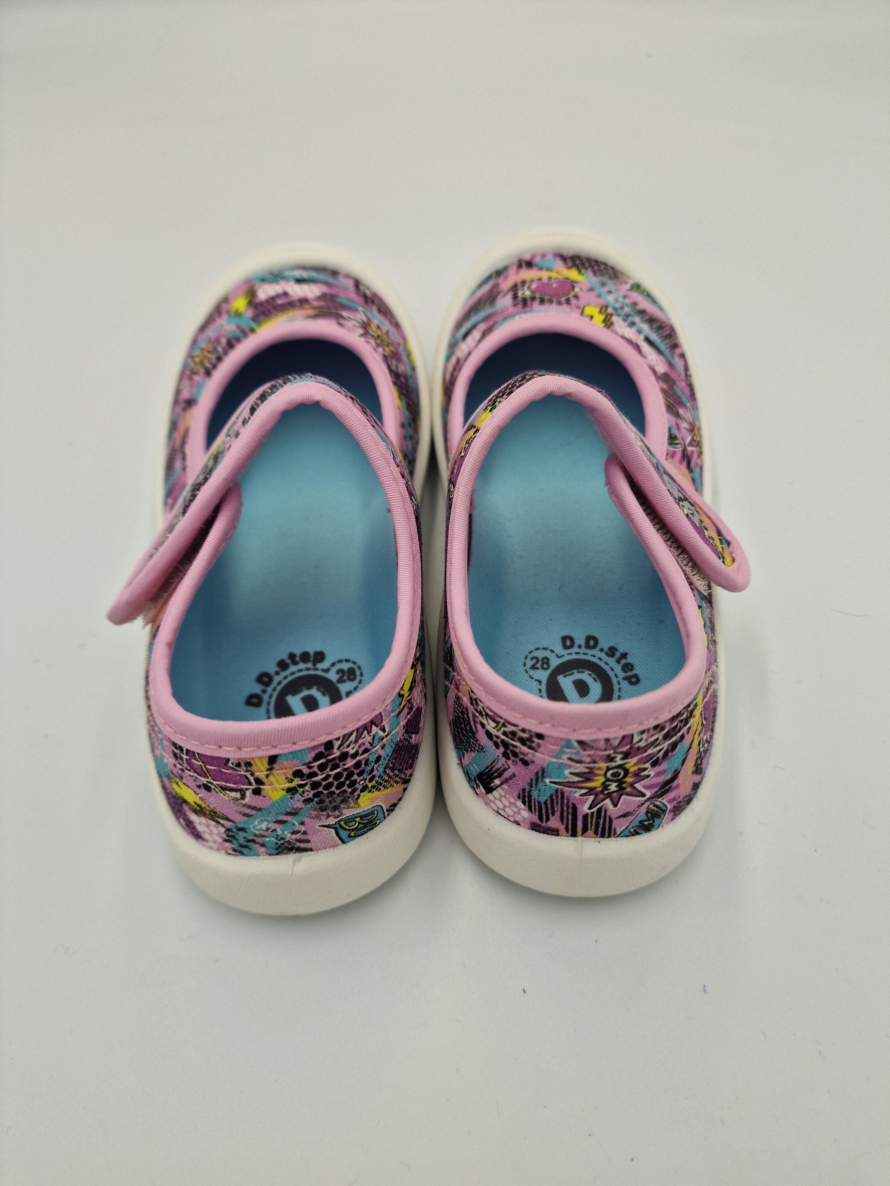 D.D.step girls  canvas/ water repellence/Pink C100-51511