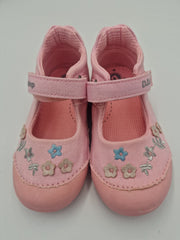 D.D.step girls barefoot canvas / slippers/ water repellence /Pink C066-386