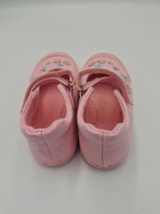 D.D.step girls barefoot canvas / slippers/ water repellence /Pink C066-386