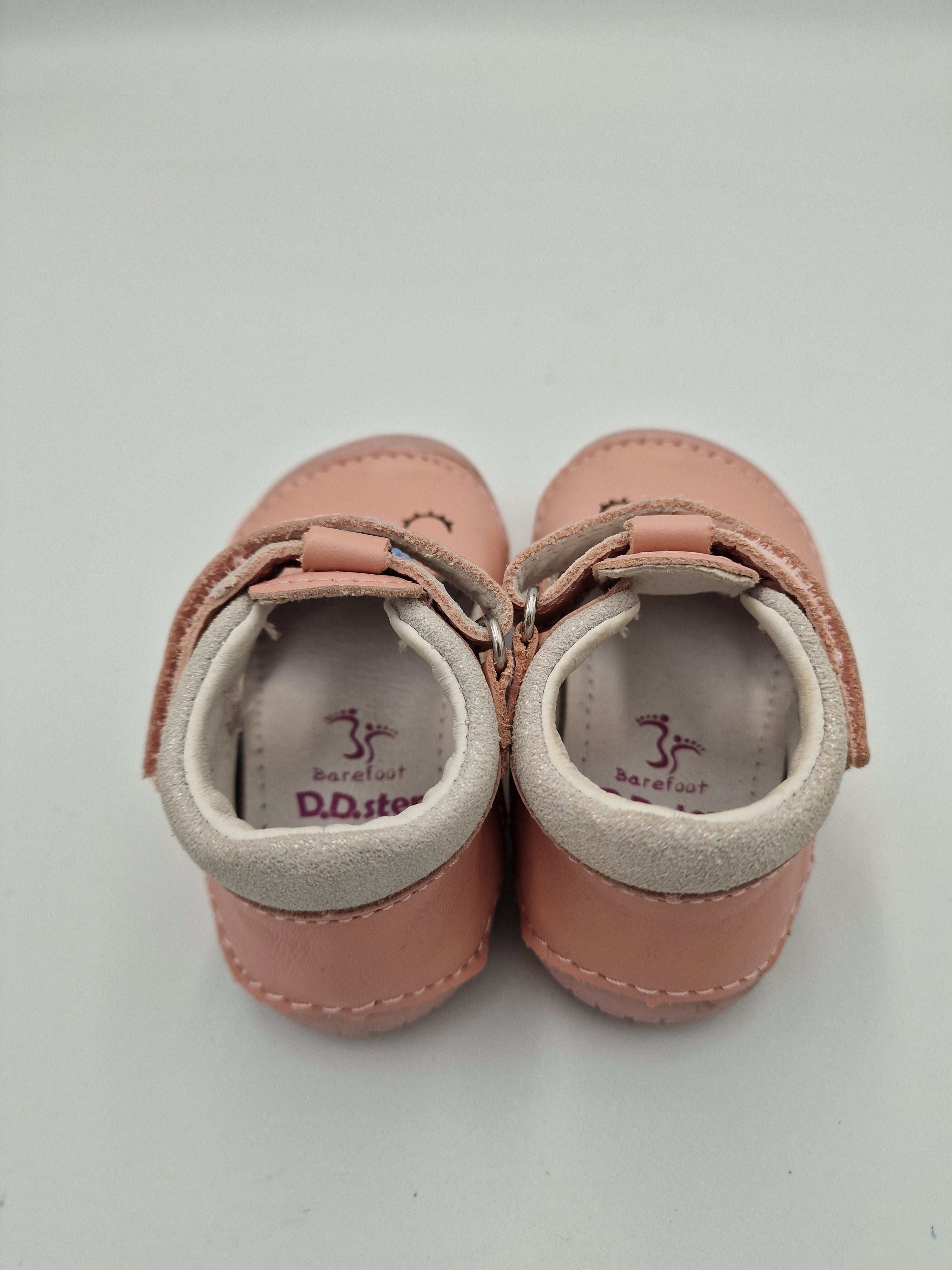 D.D.step girls barefoot/ first steps ballerinas/ sandals /Baby Pink H070-51968