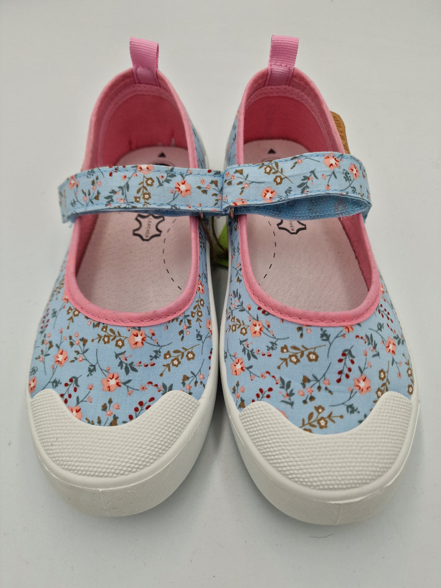 D.D.step girls  canvas/ water repellence/Calypso Sky CSG-330BM