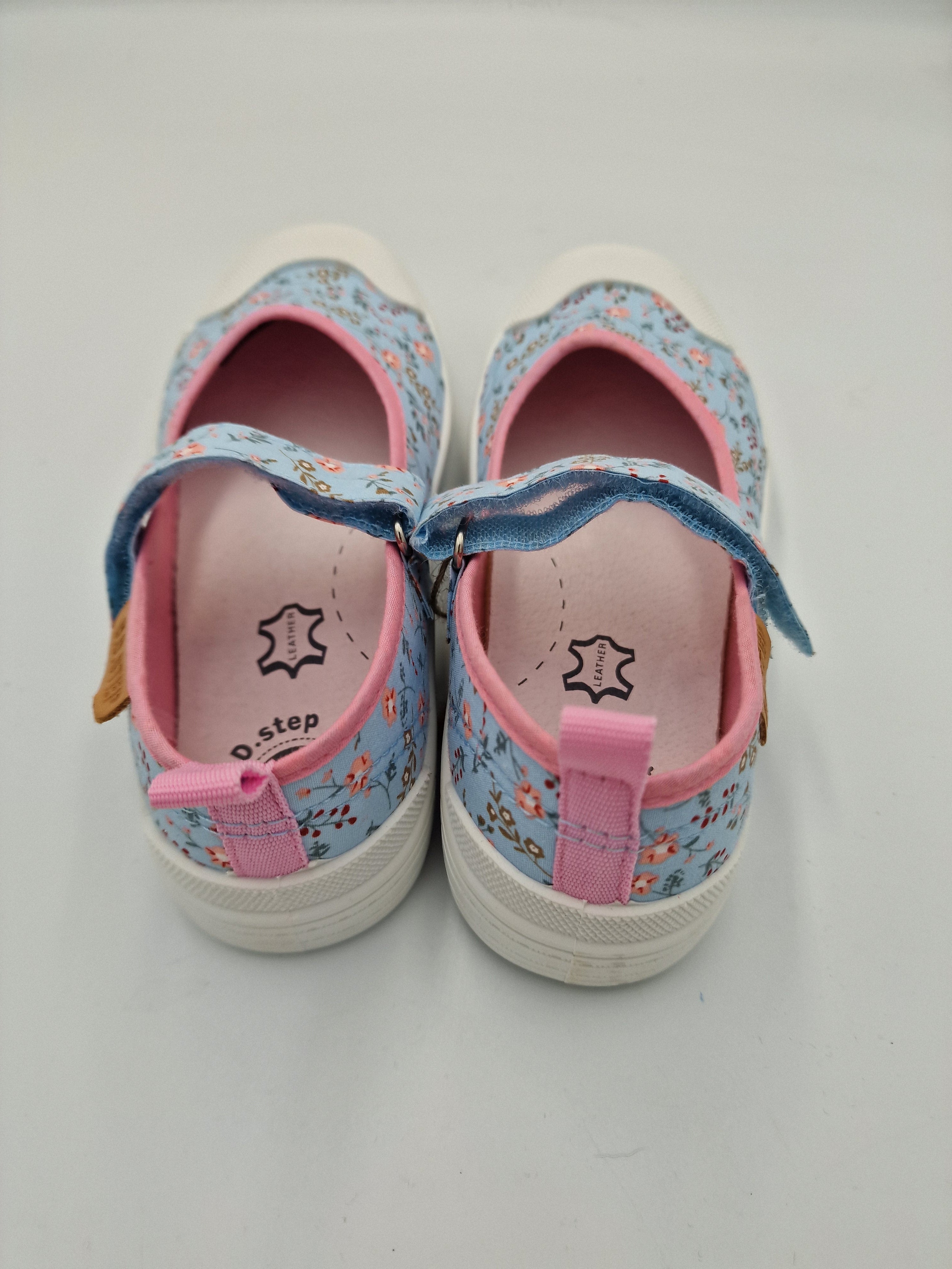 D.D.step girls  canvas/ water repellence/Calypso Sky CSG-330BM