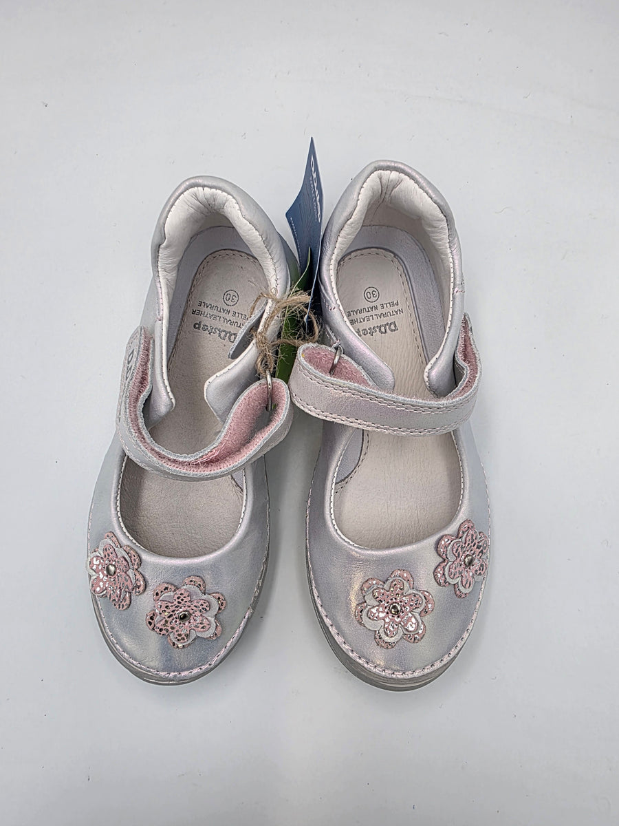 D.D.step girls leather sandals/ Ballerinas/Baby Pink H078-177BM