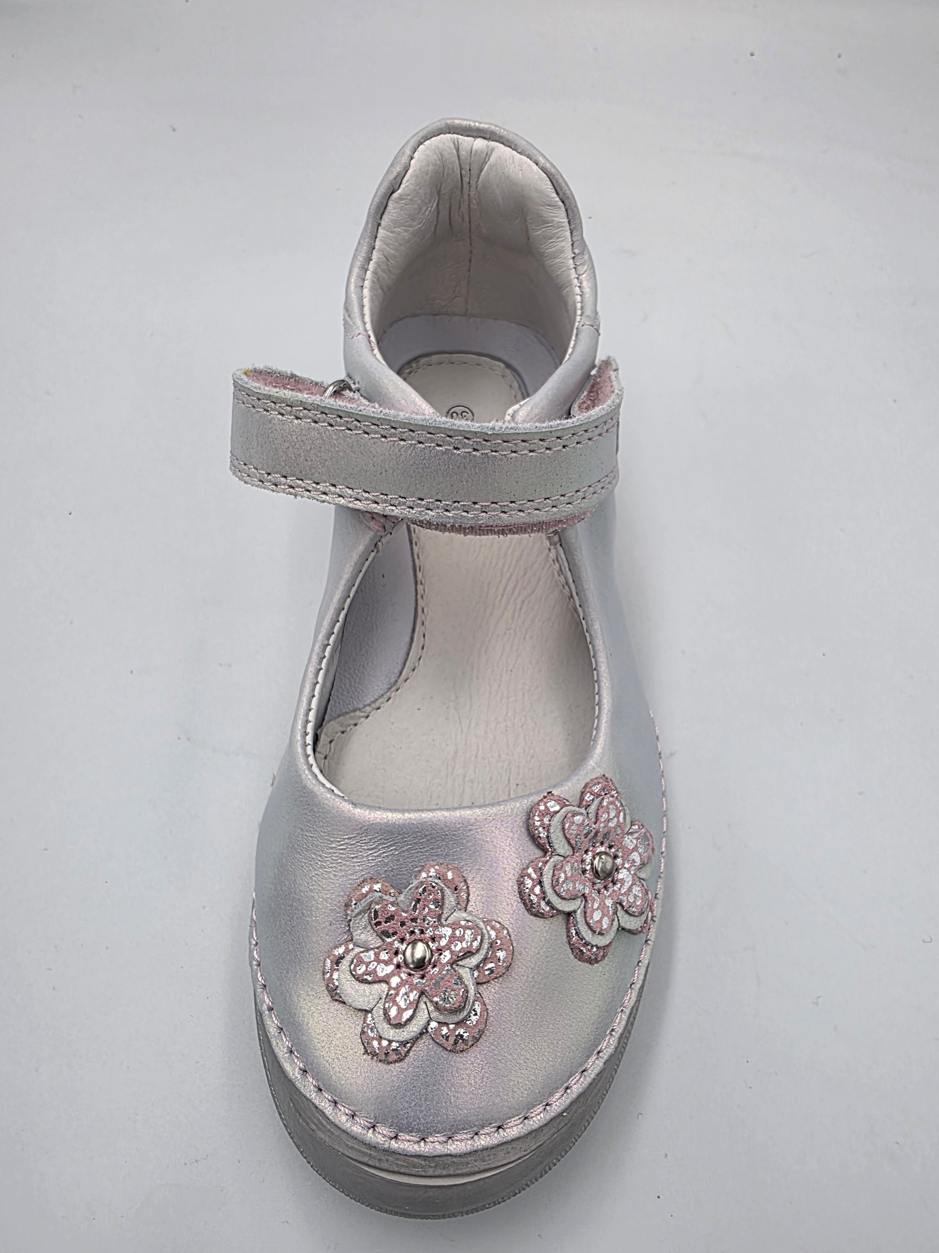 D.D.step girls leather sandals/ Ballerinas/Baby Pink H078-177BM