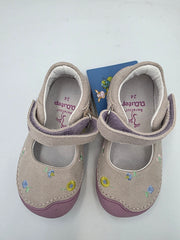 D.D.step girls barefoot/ first steps ballerinas/ sandals /Mauve H073-390A