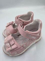 D.D.step girls leather Pink sandals /G064-363A