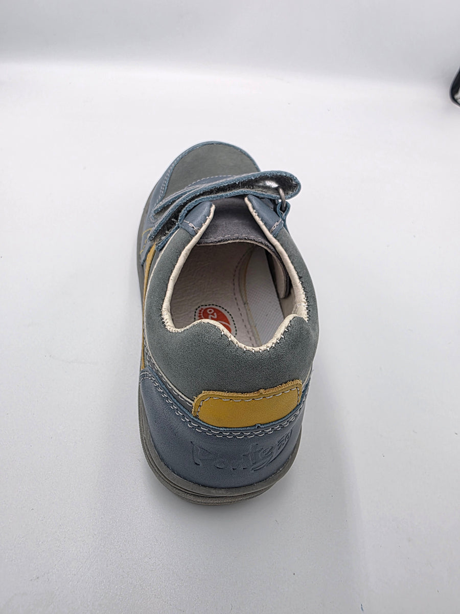 Ponte20 boys supinated leather shoes/ DA06-1-634 Bermuda Blue