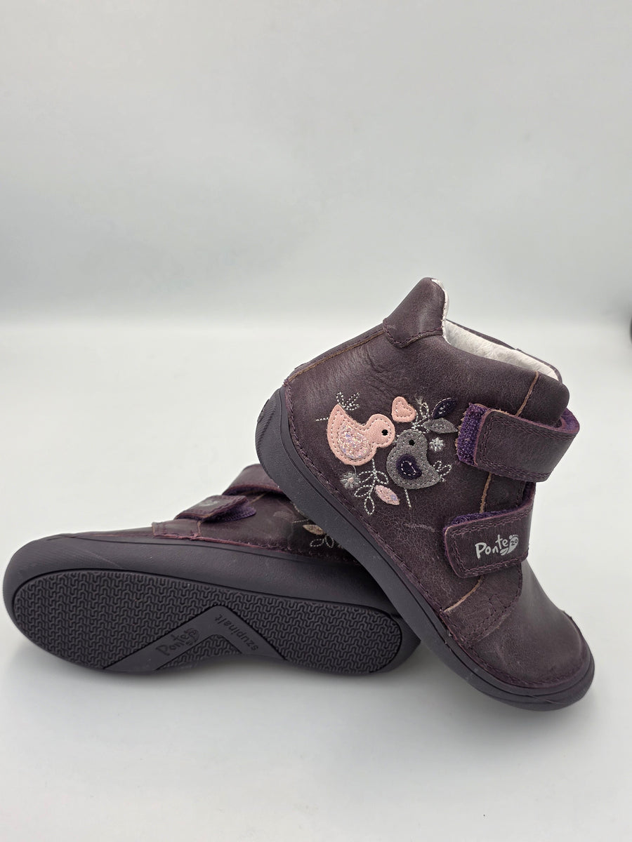 Ponte20 girls boots/water-repellence Violet DA06-3-834A