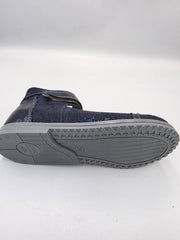 Ani-But prophylactic leather ballerinas with Thomas heel /Granat Navy/Blue 240