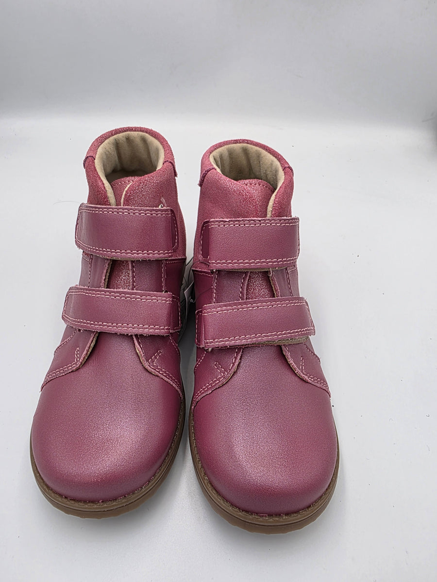 Ani-But girls prophylactic boots with Thomas heel /Pink/glitter 232